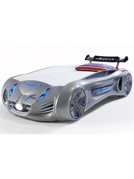 Ліжко машинка Tesla Star сіра Ліжко машинка Tesla Star сіра